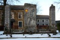 Second world war memorial Royalty Free Stock Photo