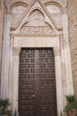 Secondary entrance of Cagliari cathedral Royalty Free Stock Photo