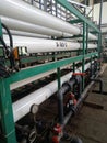 Secondary reverse osmosis power plant steam turbin