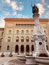 Secondary wing of the Bundeshouse Switzerland parliament from Bundesplatz Bern. Switzerland