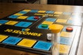 30 seconds board game, very fast party game, play in teams family or friend`s activity