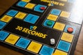 30 seconds board game, very fast party game, play in teams family or friend`s activity