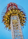 Thrill ride at the Den Bosch Fair in The Netherlands.