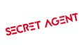 Secret Agent rubber stamp