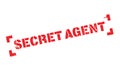 Secret Agent rubber stamp