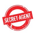 Secret Agent rubber stamp