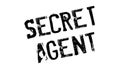 Secret Agent rubber stamp