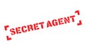 Secret Agent rubber stamp