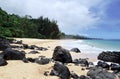 Secret Beach, Kauapea, Kauai, Hawaii, USA Royalty Free Stock Photo