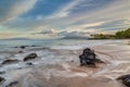 Secret Beach, South Maui Sunrise Royalty Free Stock Photo