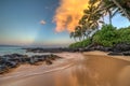 Secret Cove Makena Sunrise Royalty Free Stock Photo