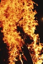 Secret Fire burned at the time of Indian festival