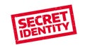 Secret Identity rubber stamp