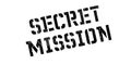 Secret Mission rubber stamp