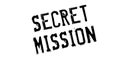 Secret Mission rubber stamp