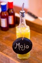 Secret Mojo BBQ Sauce Royalty Free Stock Photo