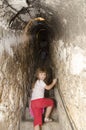 Secret passage at Bran castle, Romania