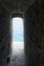 Secret passage that ends in the sea