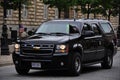 Secret Service close protection vehicle Royalty Free Stock Photo