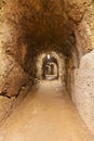 Secret tunnel in Castle Kufstein - Austria Royalty Free Stock Photo