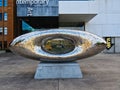 Modern Stainless Steel Sculpture, Museum of Modern Art, Sydney, Australia