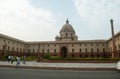 The Secretariat Building Dome in New Delhi, India