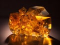 Secrets within the Citrine\'s Sunny Surface