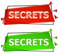 Secrets sign