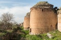 Ancient Roman walls surrounding Iznik Nicea Royalty Free Stock Photo