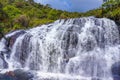 A section of Bakers Falls at Horton Plains National Park in Sri Lanka. Horton Plains National Park is a protected area in the ce