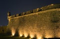 Section of El Morro in Old San Juan Puerto Rico Royalty Free Stock Photo