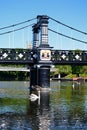 The Ferry Bridge, Burton upon Trent. Royalty Free Stock Photo