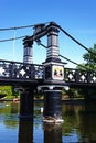 The Ferry Bridge, Burton upon Trent. Royalty Free Stock Photo