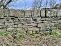 Dry Stone Wall Royalty Free Stock Photo