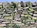 Dry Stone Wall Royalty Free Stock Photo