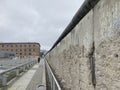 A section of the original Berlin Wall at Topography of Terror, an outdoor and indoor History Museum, Germany