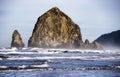 The Rocky  Coastline of Oregon Royalty Free Stock Photo