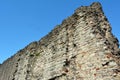 Section of the Roman wall, Tower Hill London, UK