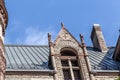A section of the roof with ornate design old court house Toronto Ontario Canada Royalty Free Stock Photo