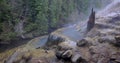 Section of Toketee Hot Springs in Oregon,