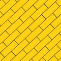 Yellow brick road Royalty Free Stock Photo