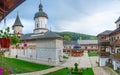 Secu monastery during a cloudy day in Romania Royalty Free Stock Photo