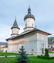 Secu monastery during a cloudy day in Romania Royalty Free Stock Photo