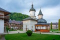 Secu monastery during a cloudy day in Romania Royalty Free Stock Photo