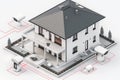 Secure alarm communication and perimeter defense integrate SSL protocol, CCTV surveillance, sound monitoring, and electronic alarm
