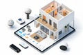 Secure alarm networks protect homes with efficient door sensors and access controls, using innovative shatter alarms for digital h