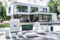 Secure alarm systems integrate watchful controls with camera panels for continuous surveillance, employing video motion algorithms