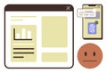 Secure Authentication Process with Fingerprint, OTP Code, and User Interface Elements Royalty Free Stock Photo