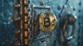 Secure Bitcoin Storage: Cold Storage and Private Keys Concept with Copyspace