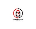 Secure Camera Logo Template Design Vector
